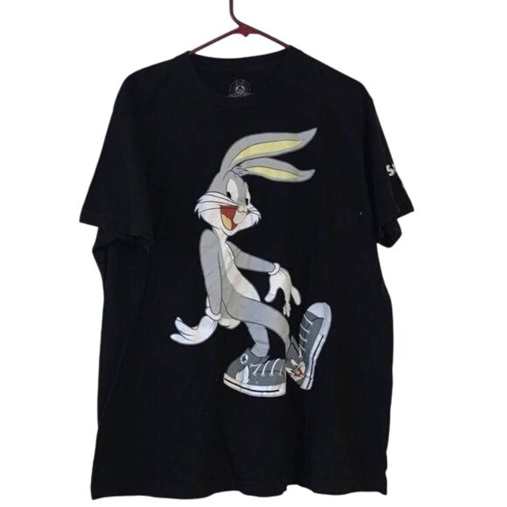 Looney Tunes Bugs Bunny Black Graphic Tee XL